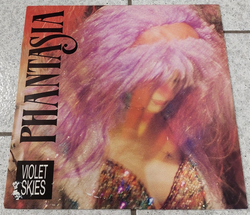 Phantasia - Violet Skies (Oldschool Jaren 90), Gebruikt, Overige genres, Ophalen of Verzenden, 12 inch
