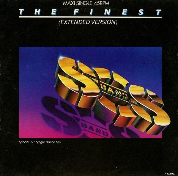 MAXI-SINGLE - The S.O.S. Band – The Finest - Funk / Soul, Cd's en Dvd's, Vinyl | R&B en Soul, Zo goed als nieuw, Funk, Overige typen