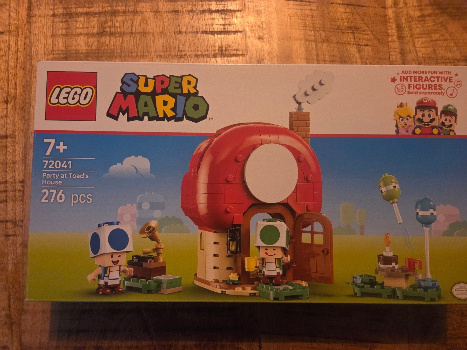 LEGO Super Mario 72041 Party at Toad's House, Ophalen of Verzenden, Zo goed als nieuw