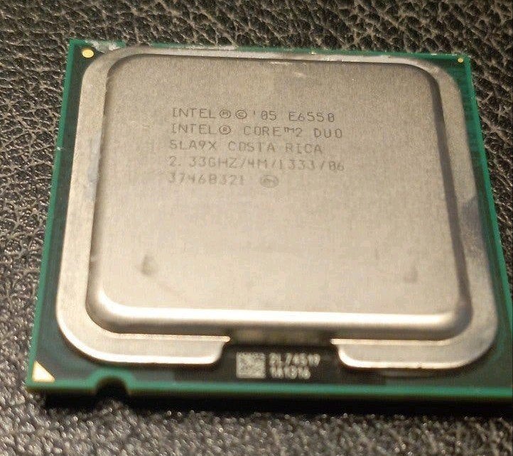 Intel Core 2 Duo E6550 Processor 2.33GHz, LGA775, Intel Core 2 Duo E6550, Gebruikt, 2-core