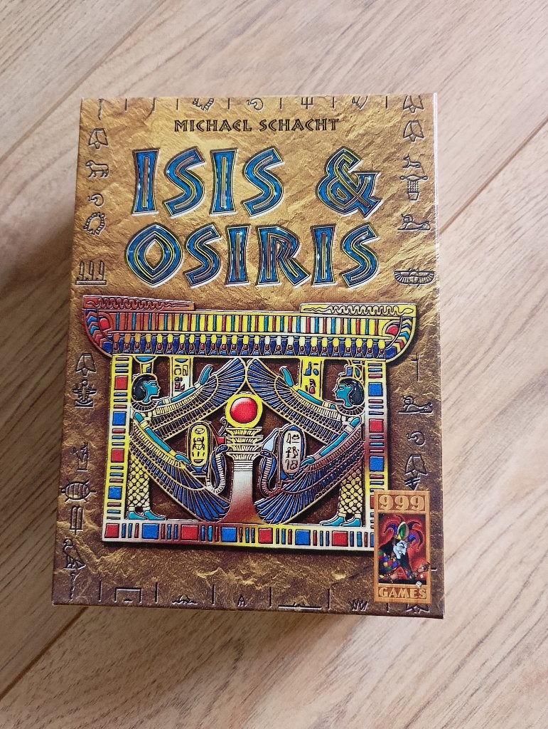 Isis & Osiris, Een of twee spelers, Ophalen of Verzenden, Zo goed als nieuw, 999 Games