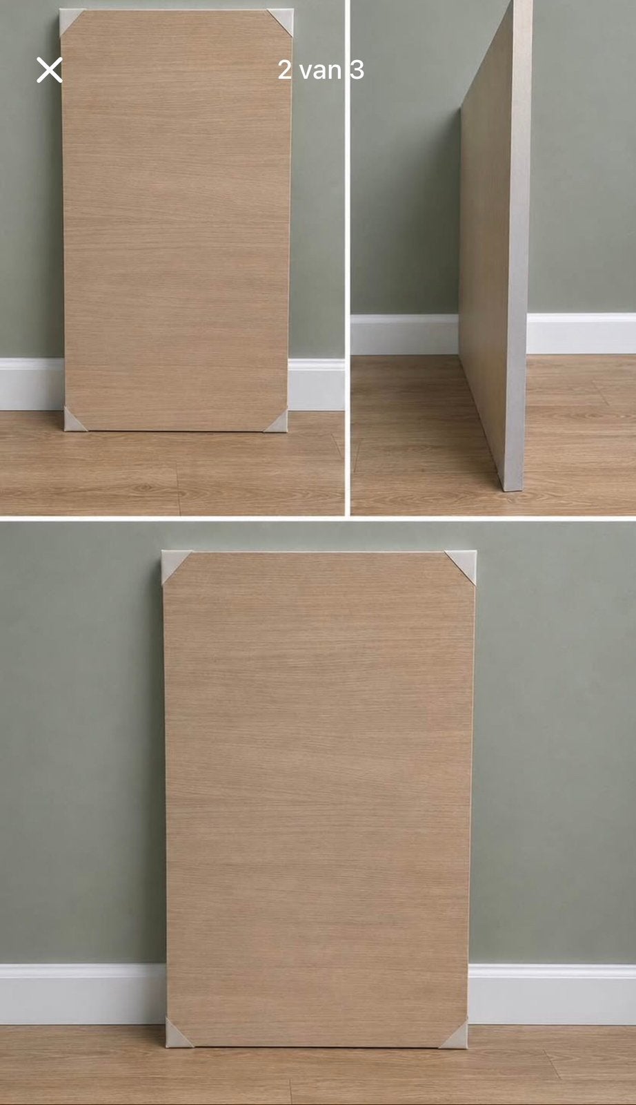 Nieuwe Keukendeur Eiken Look 730x500 mm, Overige typen, Hout, Nieuw, Ophalen