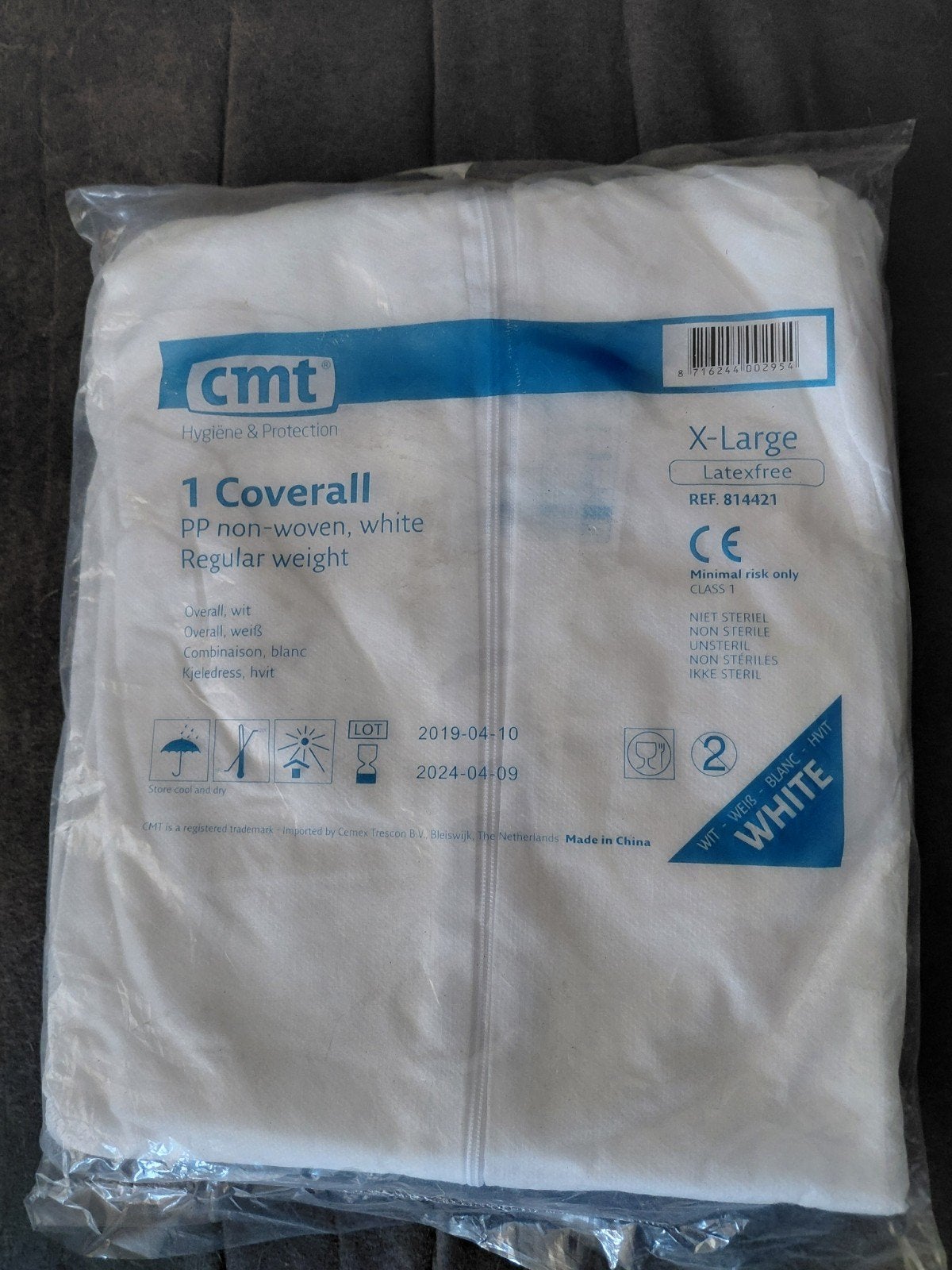 39 x coverall (x-large) nieuw, Ophalen, Nieuw