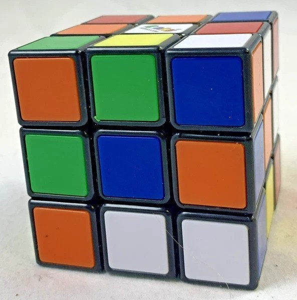 Rubik's Cube 3x3 Klassieke Puzzel kubus Hersenkraker Rubiks, Verzenden, 500 t/m 1500 stukjes, Zo goed als nieuw, Rubik's of 3D-puzzel