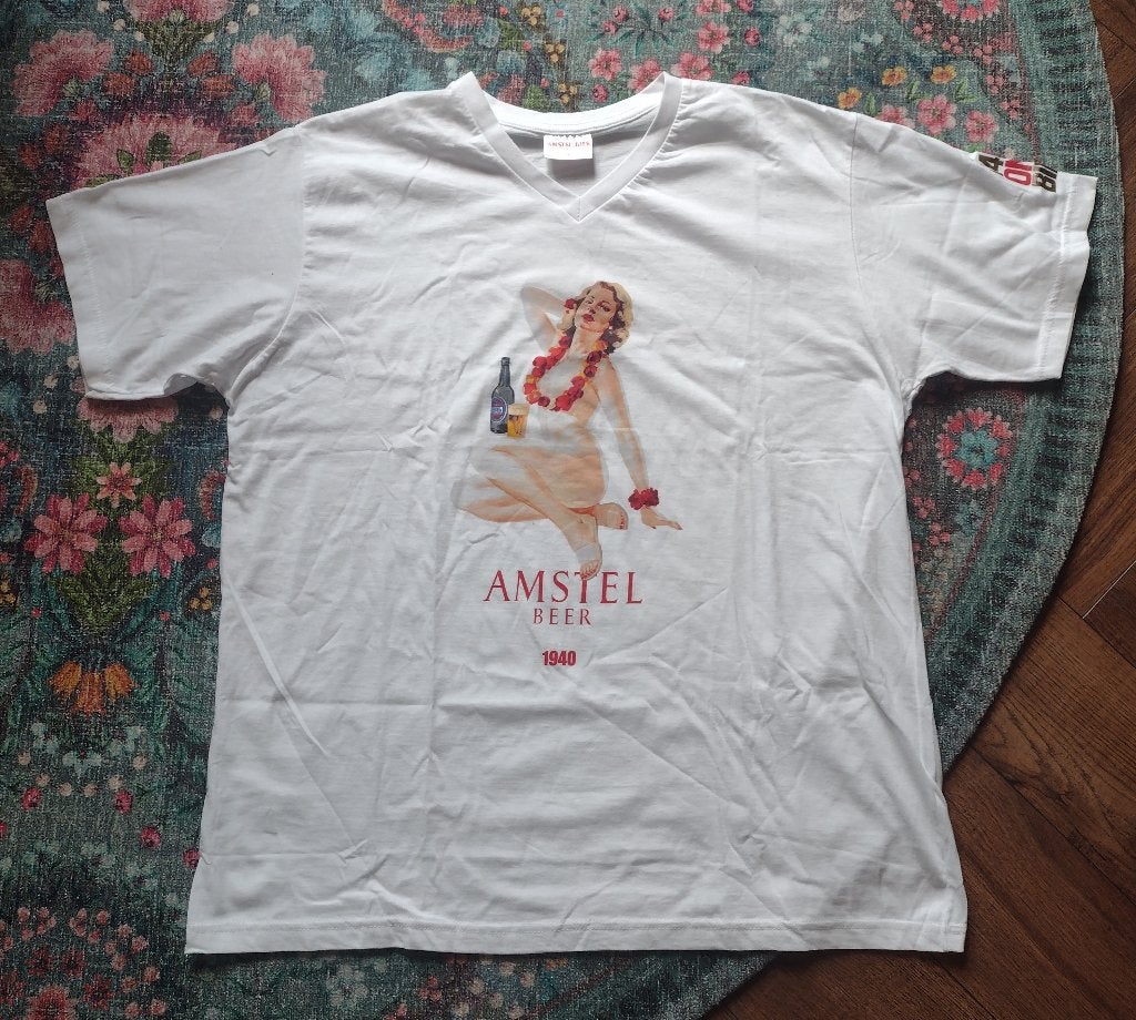 Amstel T-Shirt Maat XL., Ophalen of Verzenden, Zo goed als nieuw, Kleding, Amstel