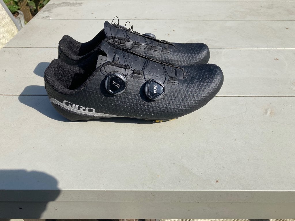 GIRO REGIME WIELRENSCHOENEN ZWART HEREN maat 42, Ophalen of Verzenden, Zo goed als nieuw, Schoenen