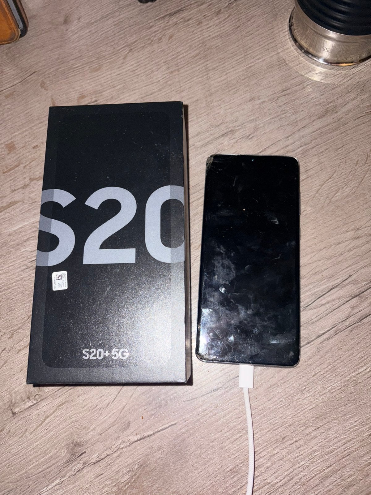 Samsung s20 plus, Gebruikt, Galaxy S20, Zwart, Touchscreen