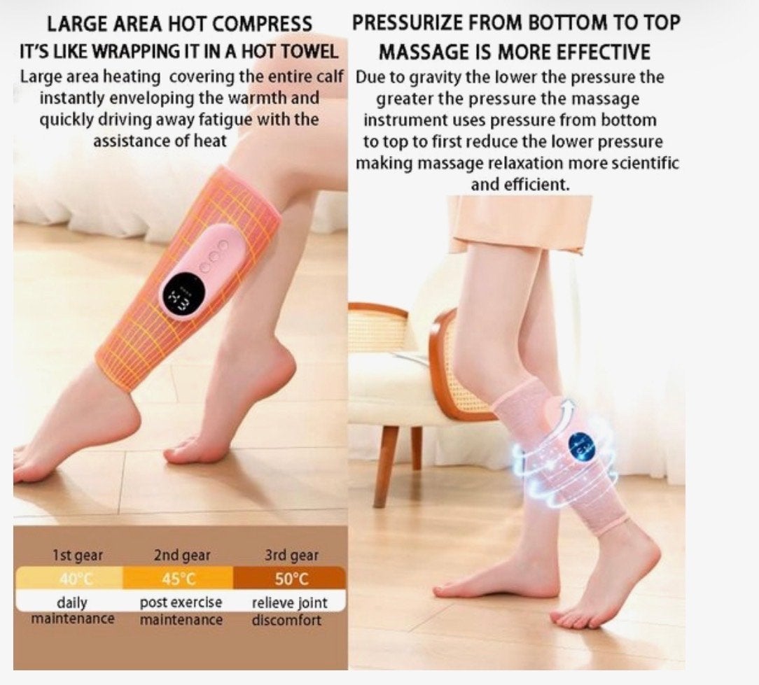 Nieuw Kuit Massageapparaat met Warmtecompressie, Ophalen of Verzenden, Nieuw, Apparaat