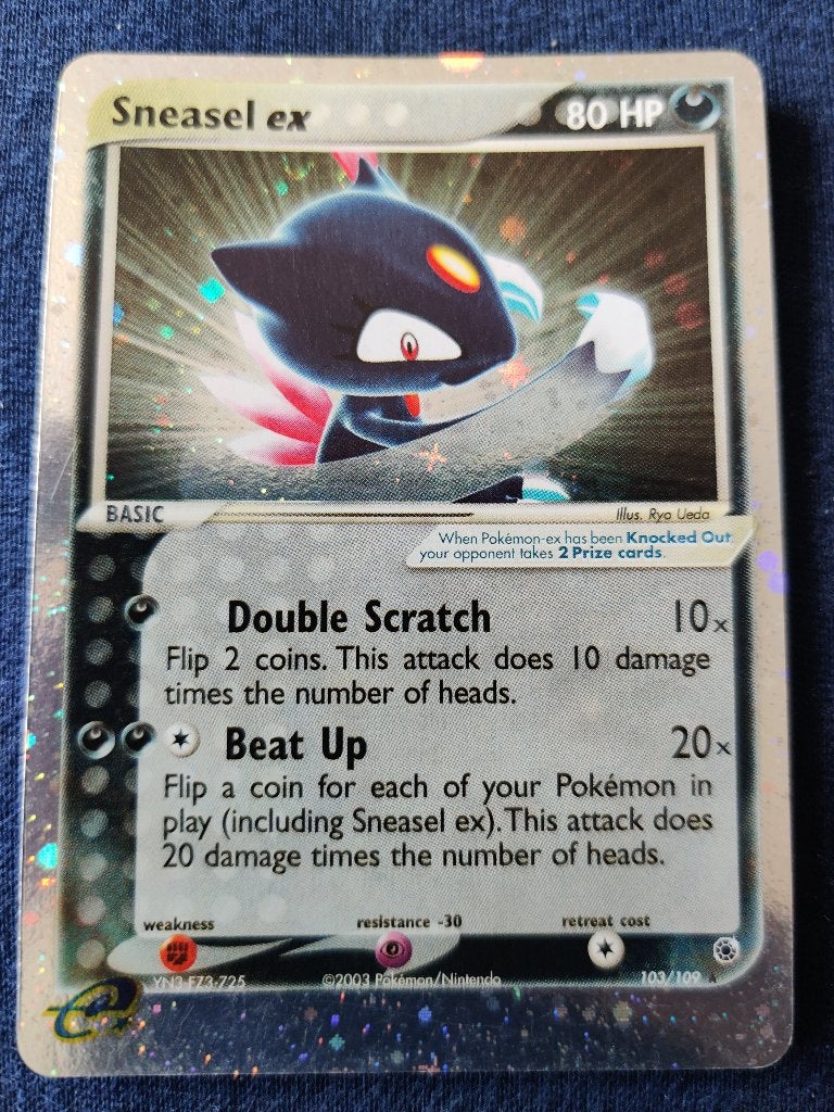 Sneasel ex - EX Ruby & Sapphire 103/109 - Excellent, Ophalen of Verzenden, Nieuw