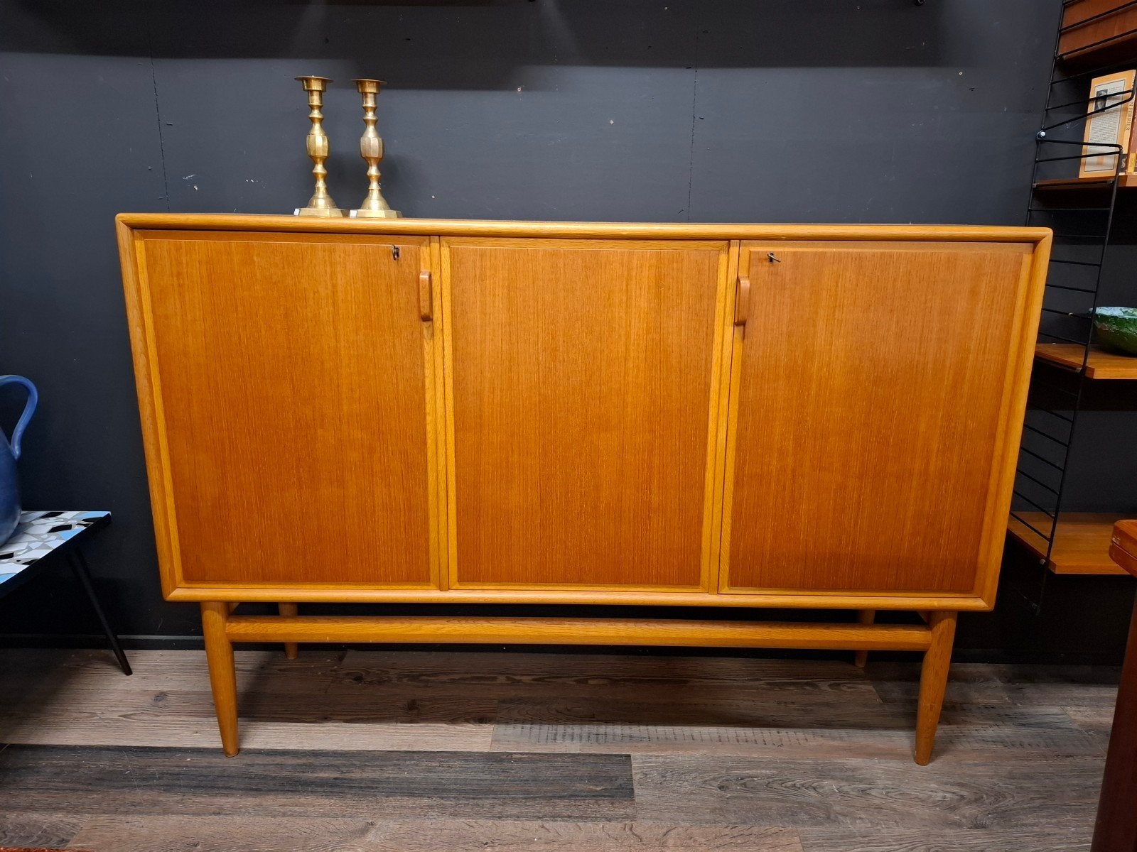Vintage dressoir Bertil Fridhagen Bodafors wandkast, Ophalen, Met deur(en), 150 tot 200 cm, ...