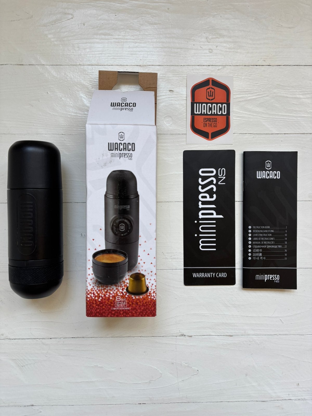 Wacaco minipresso, Overige typen, Gebruikt, Overige merken, Nespresso