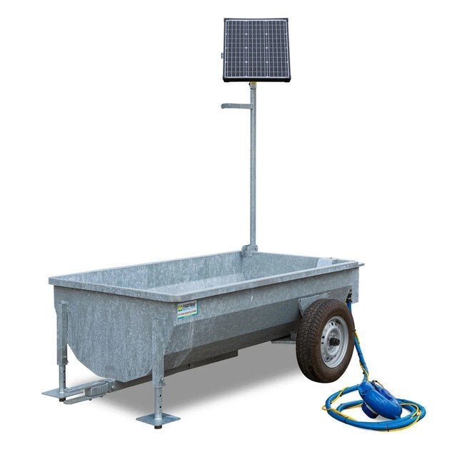 Solar zonne energie drinkbak weidedrinkbak 1000L veedrinkbak, Verzenden, Nieuw