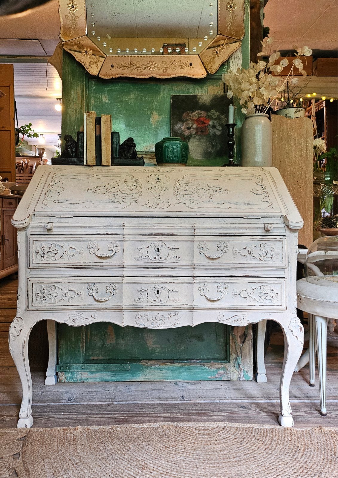 Brocante secretaire, Ophalen, Zo goed als nieuw