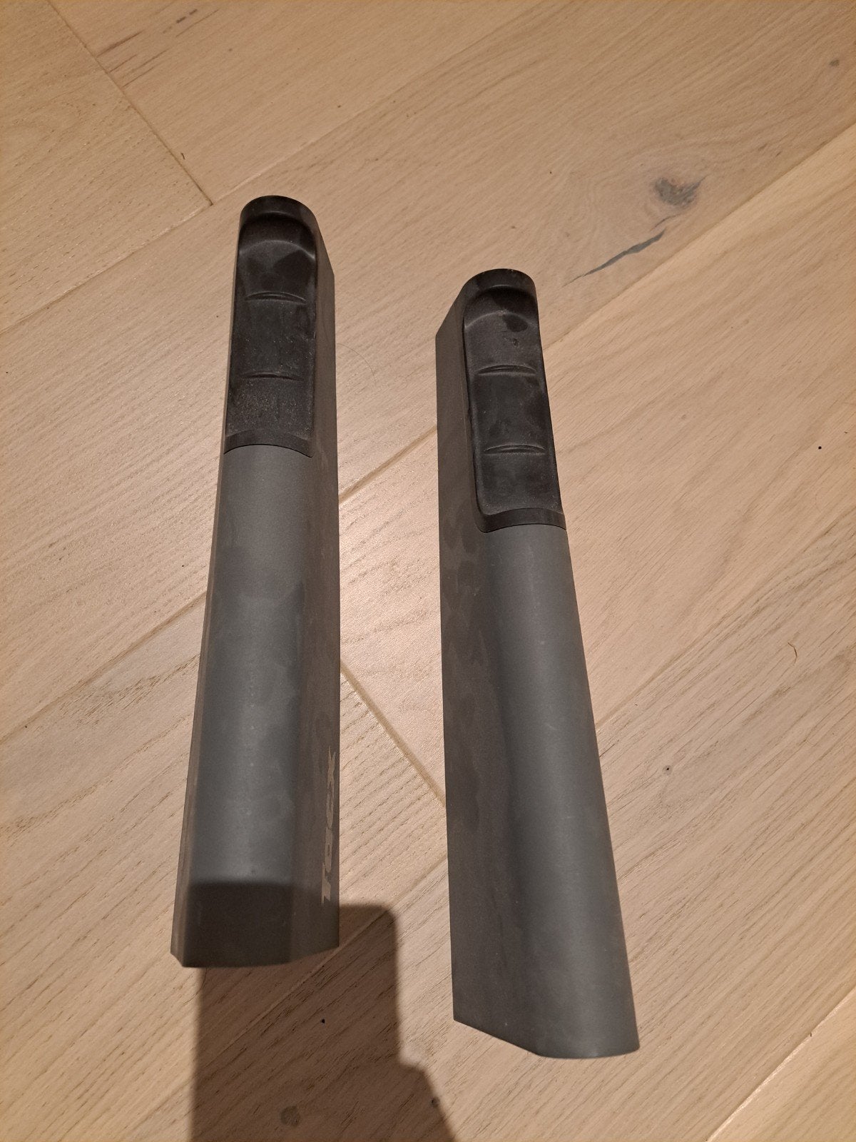 Tacx racefiets muursteunen - grijs/zwart hard kunststof, Ophalen of Verzenden, Gebruikt, Tacx