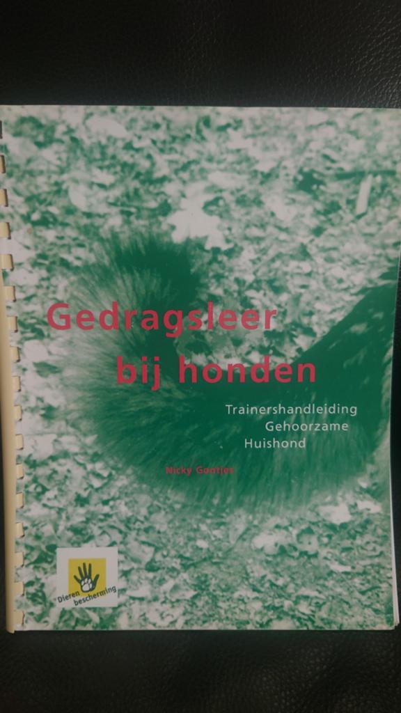 Gedragsleer bij honden Trainers handleiding, Boeken, Dieren en Huisdieren, Honden, Ophalen of Verzenden