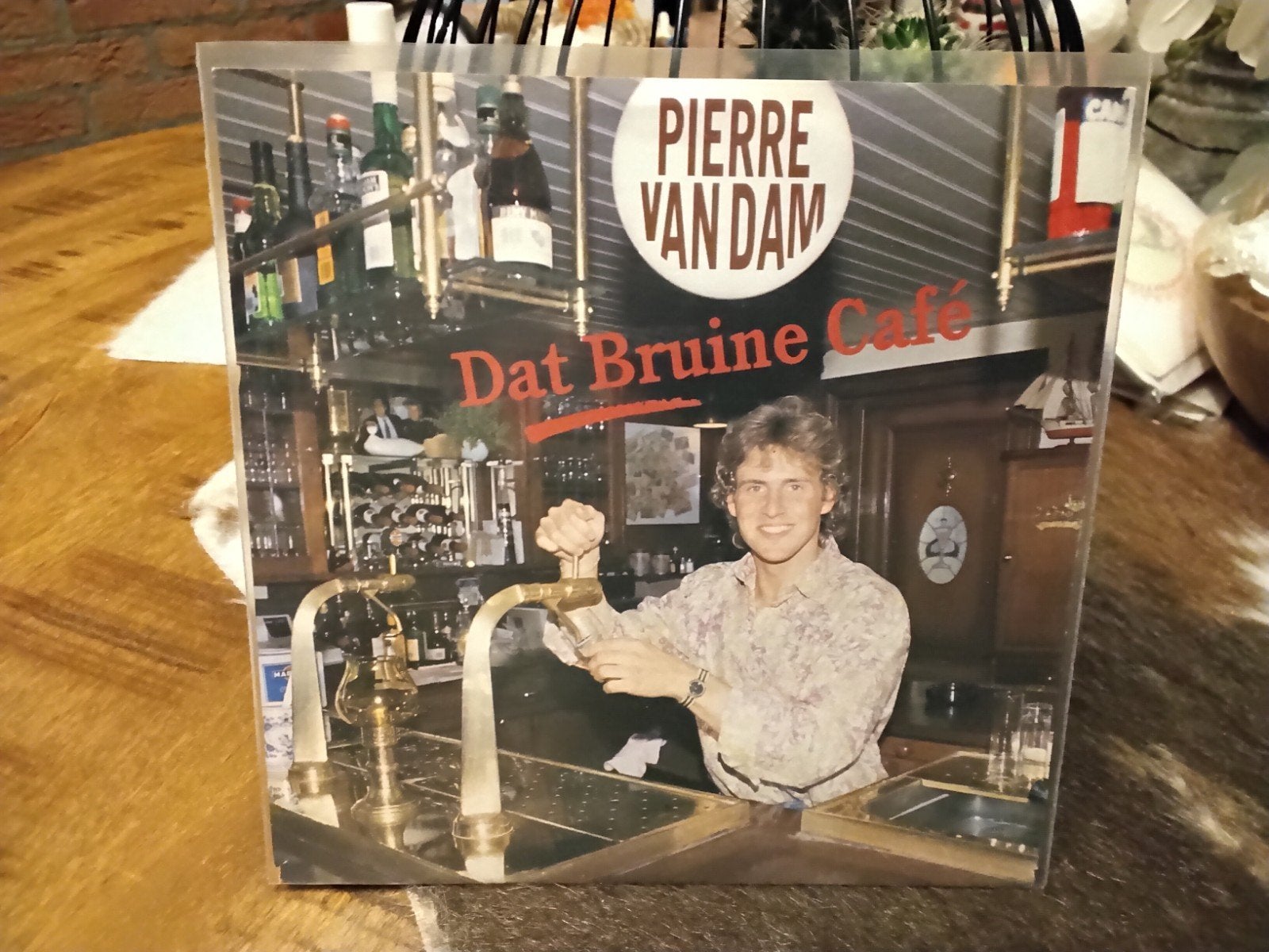 pierre van Dam Dat Bruine Cafe originele uitvoering, Ophalen of Verzenden, Gebruikt, Overige formaten, Levenslied of Smartlap
