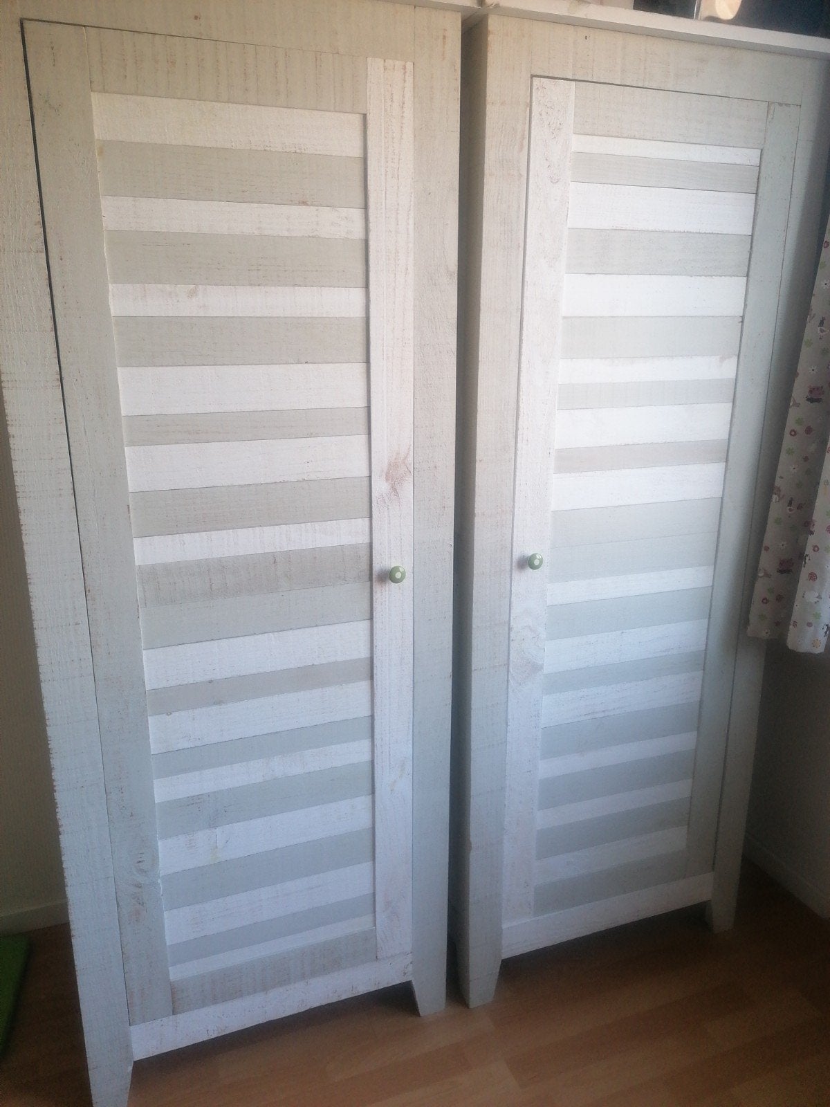 Commode en kastenset van steigerhout, Kinderen en Baby's, Ophalen, Gebruikt, 50 tot 70 cm, 75 tot 100 cm