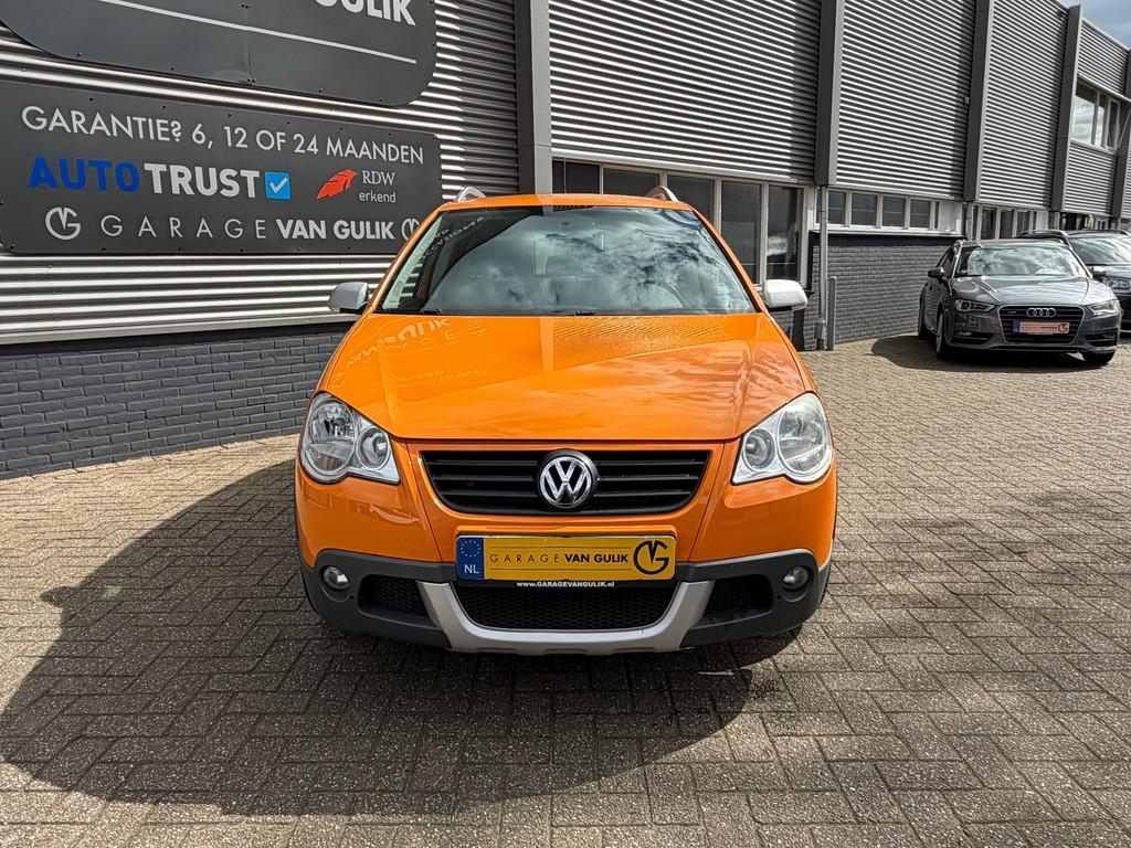 Volkswagen Polo 1.4-16V Cross 80PK Trekhaak,Clima,ElektrRame, Voorwielaandrijving, Origineel Nederlands, Bedrijf, Handgeschakeld