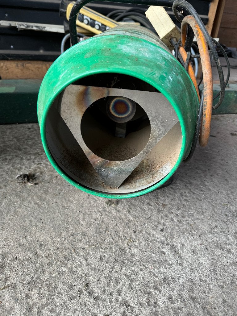 heteluchtkanon 2 stuks andrews gas, Doe-het-zelf en Verbouw, Gebruikt, Minder dan 30 cm, Overige typen, Minder dan 60 cm