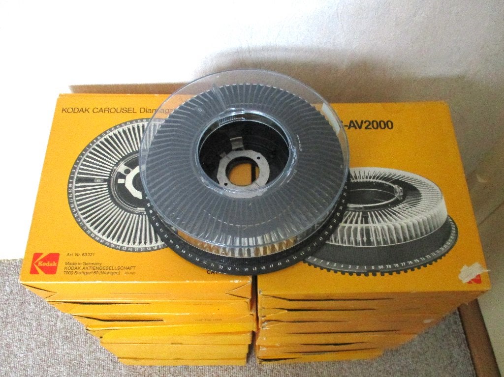 Kodak Carousel dia-magazijn 17x, Ophalen of Verzenden, Gebruikt