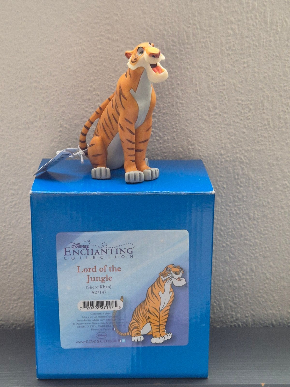 Disney Enchanting Lord of the Jungle Shere Khan tijger, Verzamelen, Ophalen of Verzenden, Leeuwenkoning of Jungle Boek, Zo goed als nieuw
