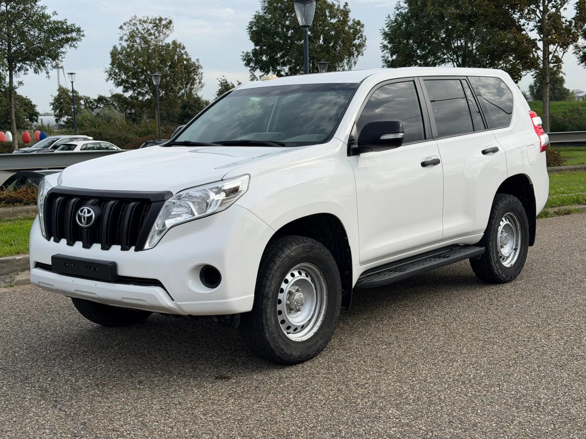 Toyota Land Cruiser Prado 2.8 D-4D 4X4 Airco 7-Persoons, Auto's, Gebruikt, 4 cilinders, 7 stoelen, Wit