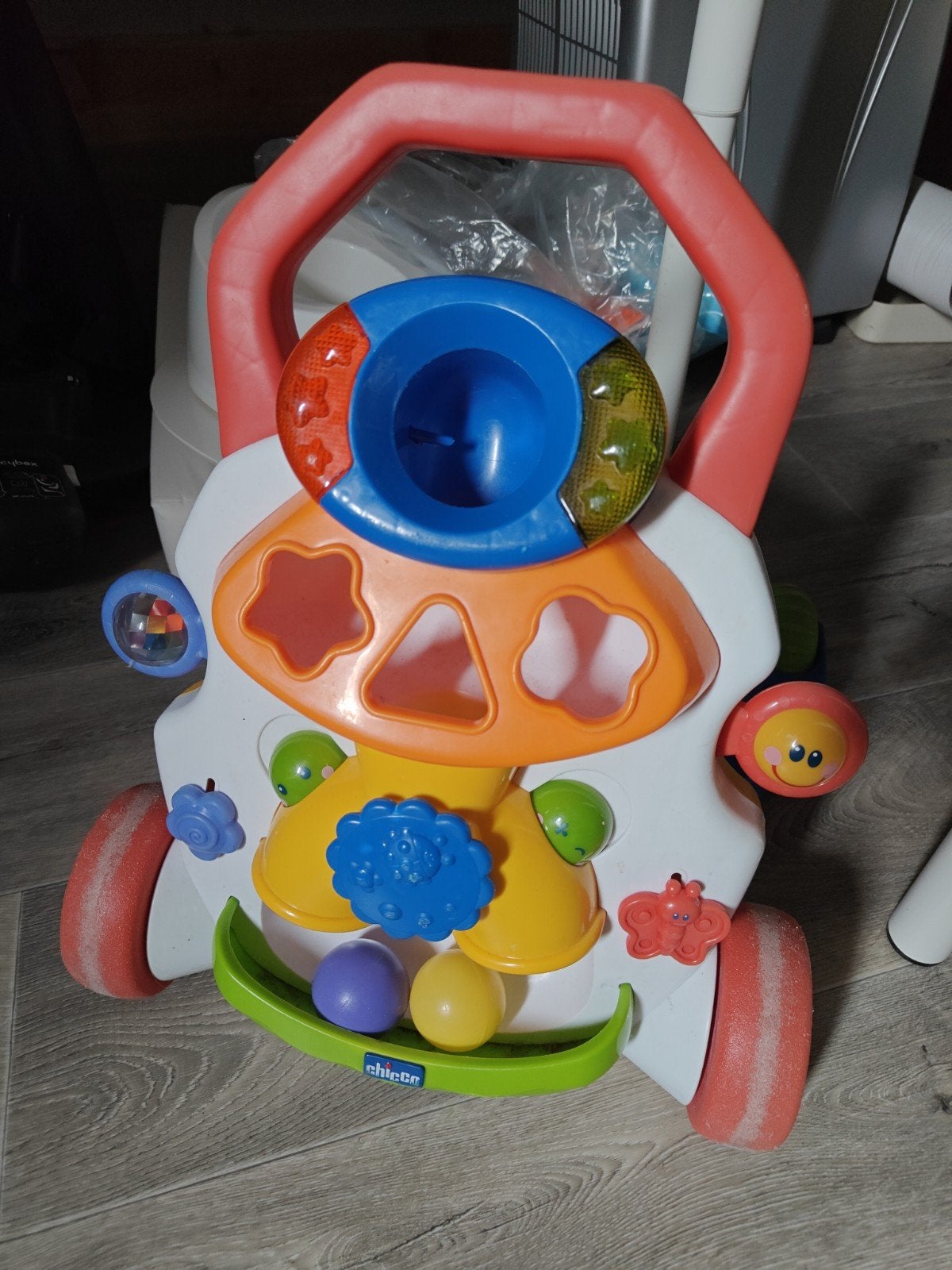 Chicco Baby Loopwagen, Kinderen en Baby's, Speelgoed | Babyspeelgoed, Ophalen, Gebruikt, Overige typen, Met wieltjes