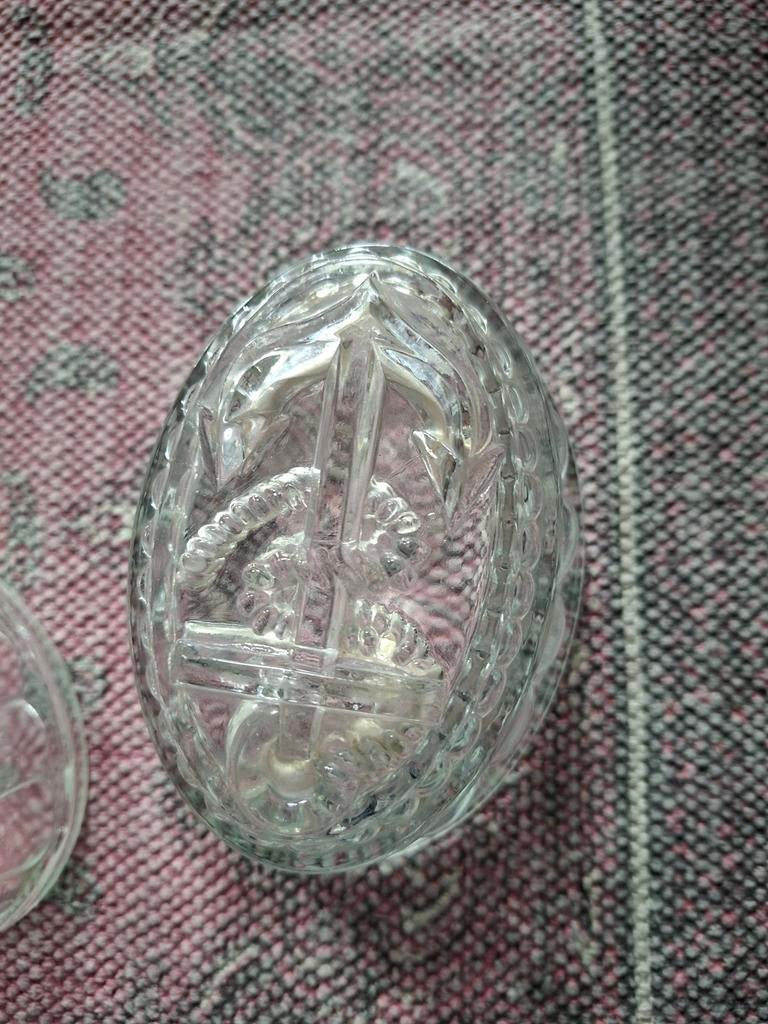 Decoratieve Glazen puddingvormen met motief, Antiek en Kunst, Ophalen