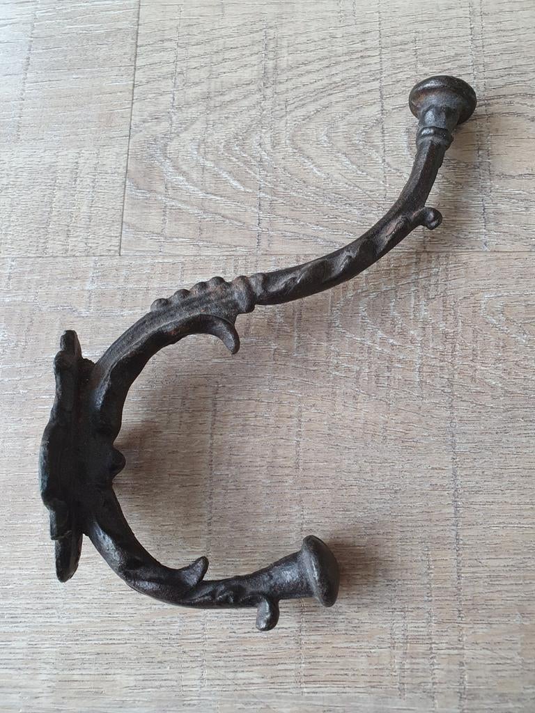 Antieke Franse ART Nouveau kapstokhaak / kledinghaak €19, Antiek en Kunst, Ophalen of Verzenden