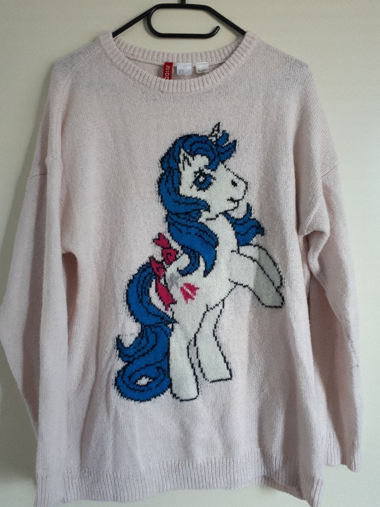 trui gebreien - my little pony maat S, Maat 38/40 (M), -, Verzenden, -