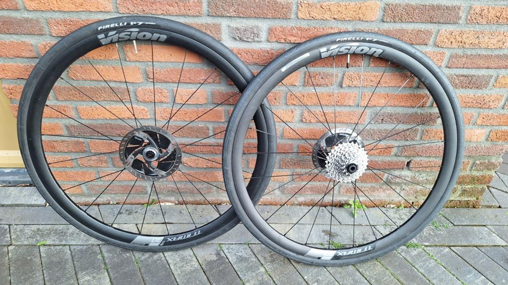 Vision trimax 30 wielen ultegra, Fietsen en Brommers, Fietsonderdelen, Wiel, Gebruikt, Ophalen of Verzenden, Vision