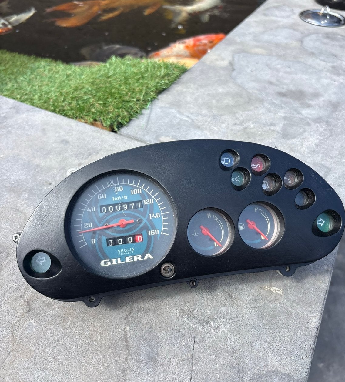 Originele Gilera Runner 180cc teller met lage km stand, Ophalen, Gebruikt, Overige typen, Overige merken