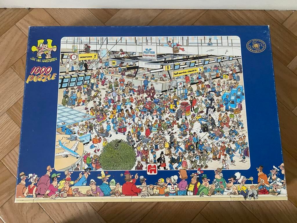 3x Jan van Haasteren Puzzel 1000 stukjes, Hobby en Vrije tijd, Denksport en Puzzels, Ophalen of Verzenden, 500 t/m 1500 stukjes