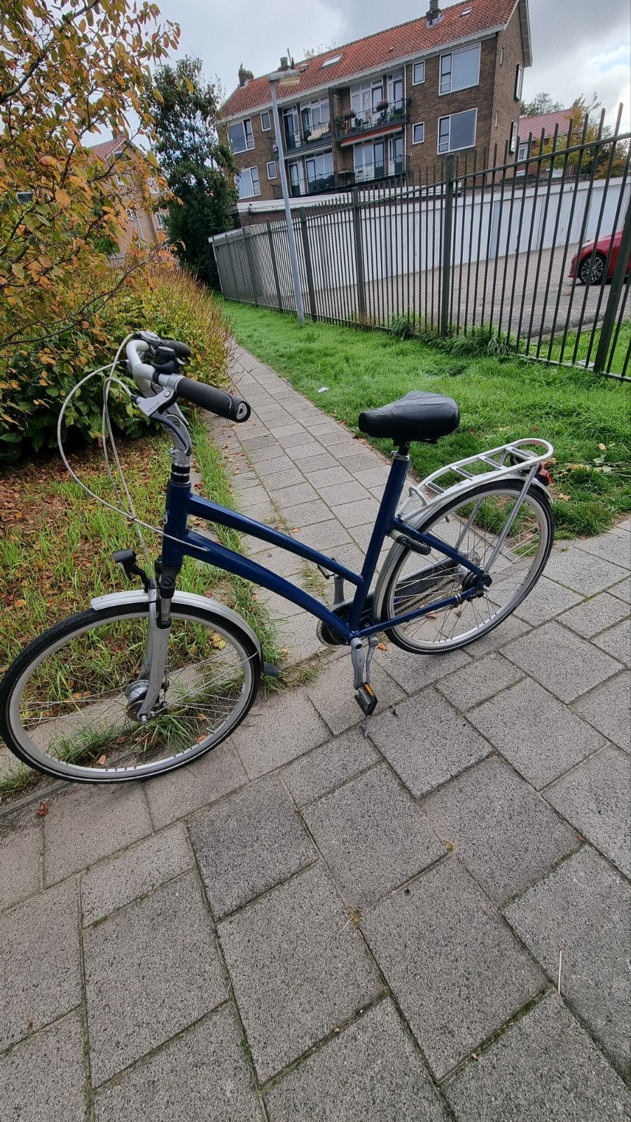 Damesfiets met 7 versnellingen, Fietsen en Brommers, Ophalen, Gebruikt, Versnellingen, 56 cm of meer