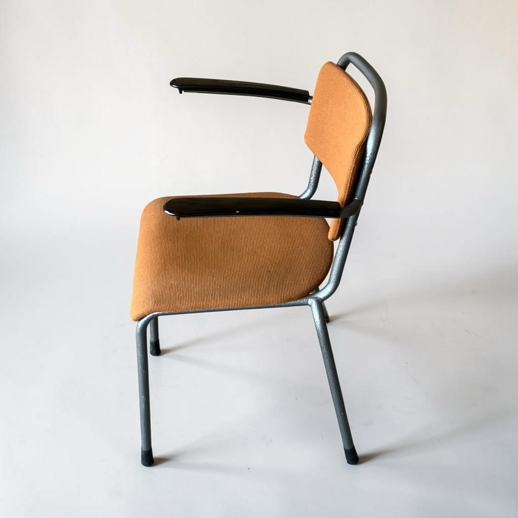 Set van 2 Gispen 208 vintage stoelen - JW Koch, Antiek en Kunst, Ophalen
