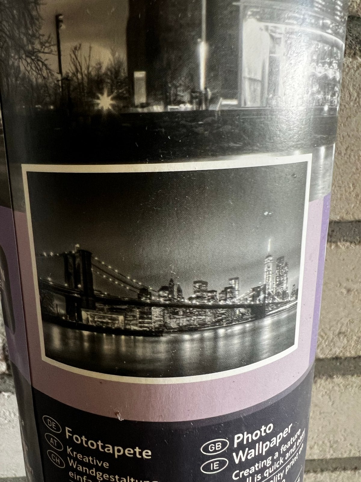 Fotobehang New York Skyline Zwart-Wit, Huis en Inrichting, Ophalen, Overige merken, Zwart, Modern