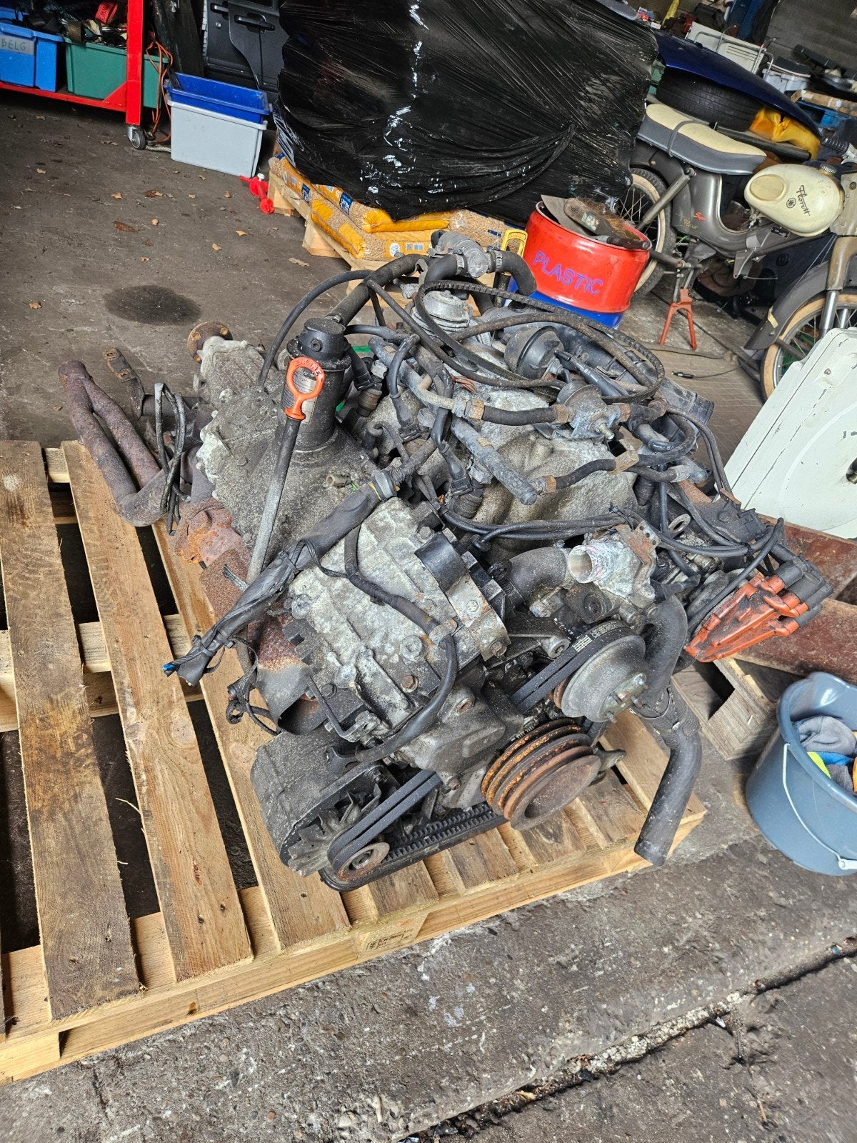 Volvo PRV motor+bak, Ophalen, Gebruikt, Volvo