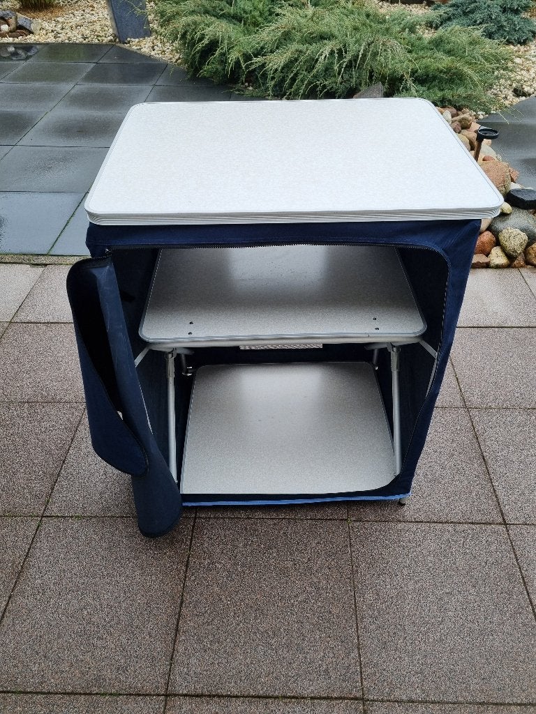 campingkeuken kast/buitenkast camping, Ophalen, Zo goed als nieuw