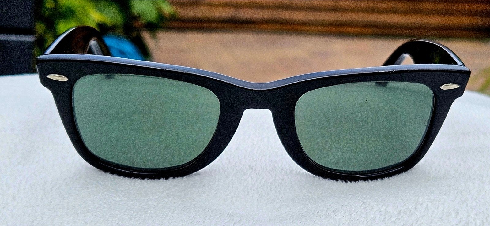 Vintage Ray-Ban Wayfarer B&L 5024 Zonnebril Zwart, Sieraden, Tassen en Uiterlijk, Zonnebrillen en Brillen | Heren, Zo goed als nieuw