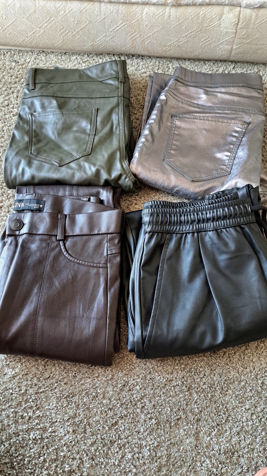 4-delige set broeken: Zara, C&S, THOM - Maat M, Kleding | Dames, Maat 38/40 (M), Ophalen of Verzenden, Zo goed als nieuw, Lang