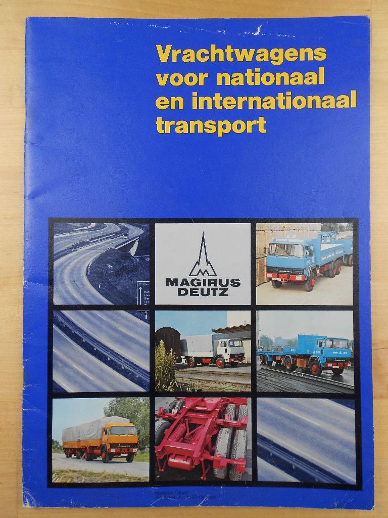 Magirus Deutz Brochure 1974 – Torpedo & Front, Magirus, Ophalen of Verzenden, Zo goed als nieuw, Overige merken