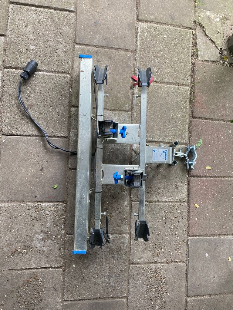 Fietsendrager Twinny Load, Ophalen, 2 fietsen, Gebruikt, Trekhaakdrager