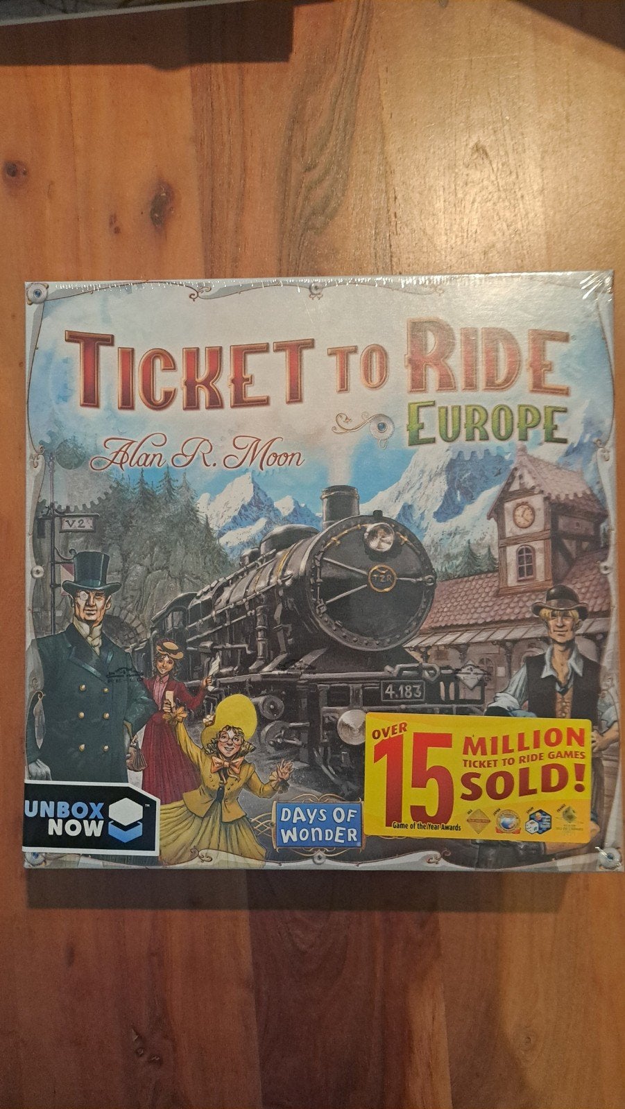 Ticket to Ride Europe Bordspel - Nieuw in Seal, Vijf spelers of meer, Ophalen of Verzenden, Nieuw, Days of Wonder