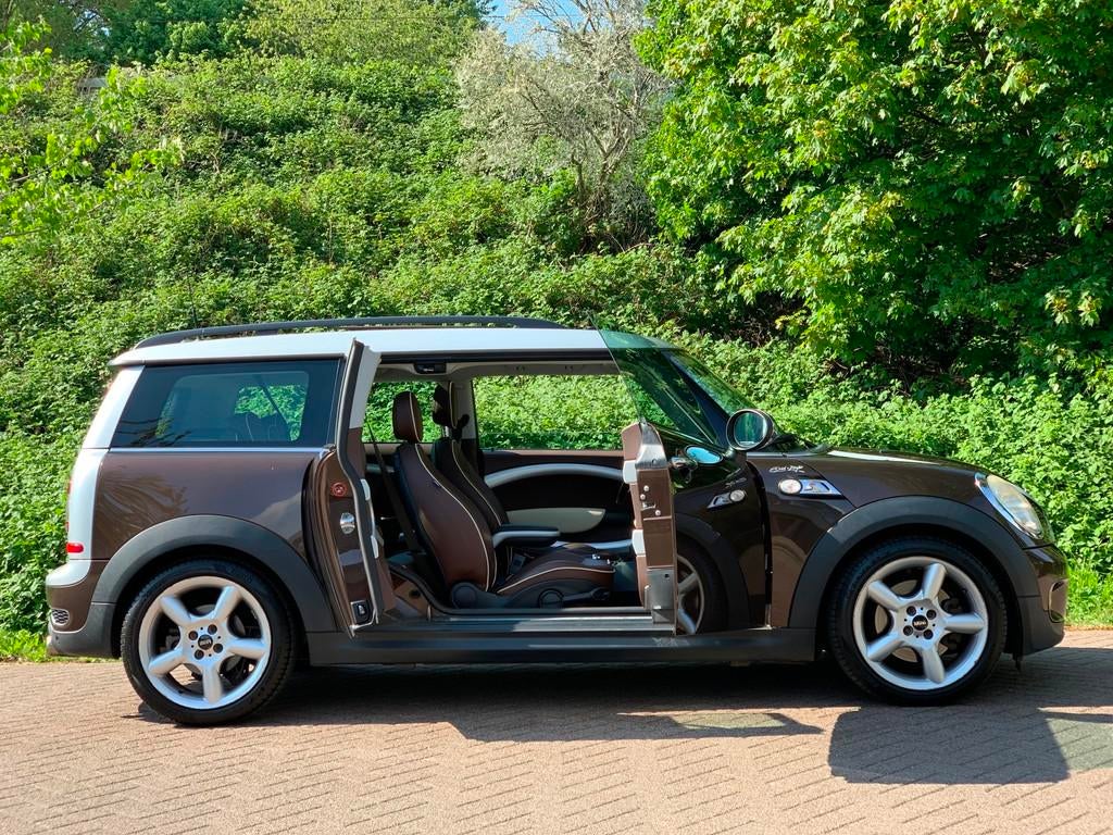 Mini Mini Clubman 1.6 Cooper S Chili PANO LEDER NAVI FULL OP, Gebruikt, Clubman, 4 cilinders, Bruin