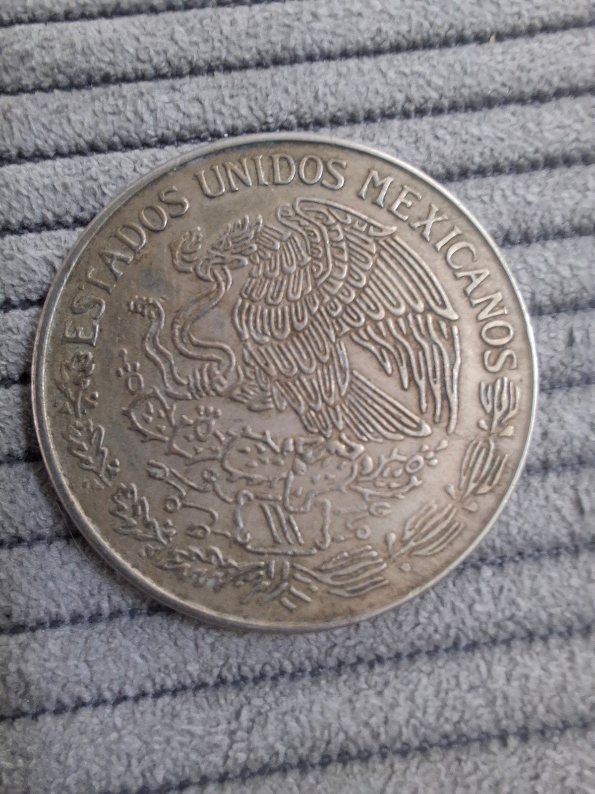 Mexicaanse 1 Peso munt 1971, Ophalen of Verzenden, Midden-Amerika, Zilver