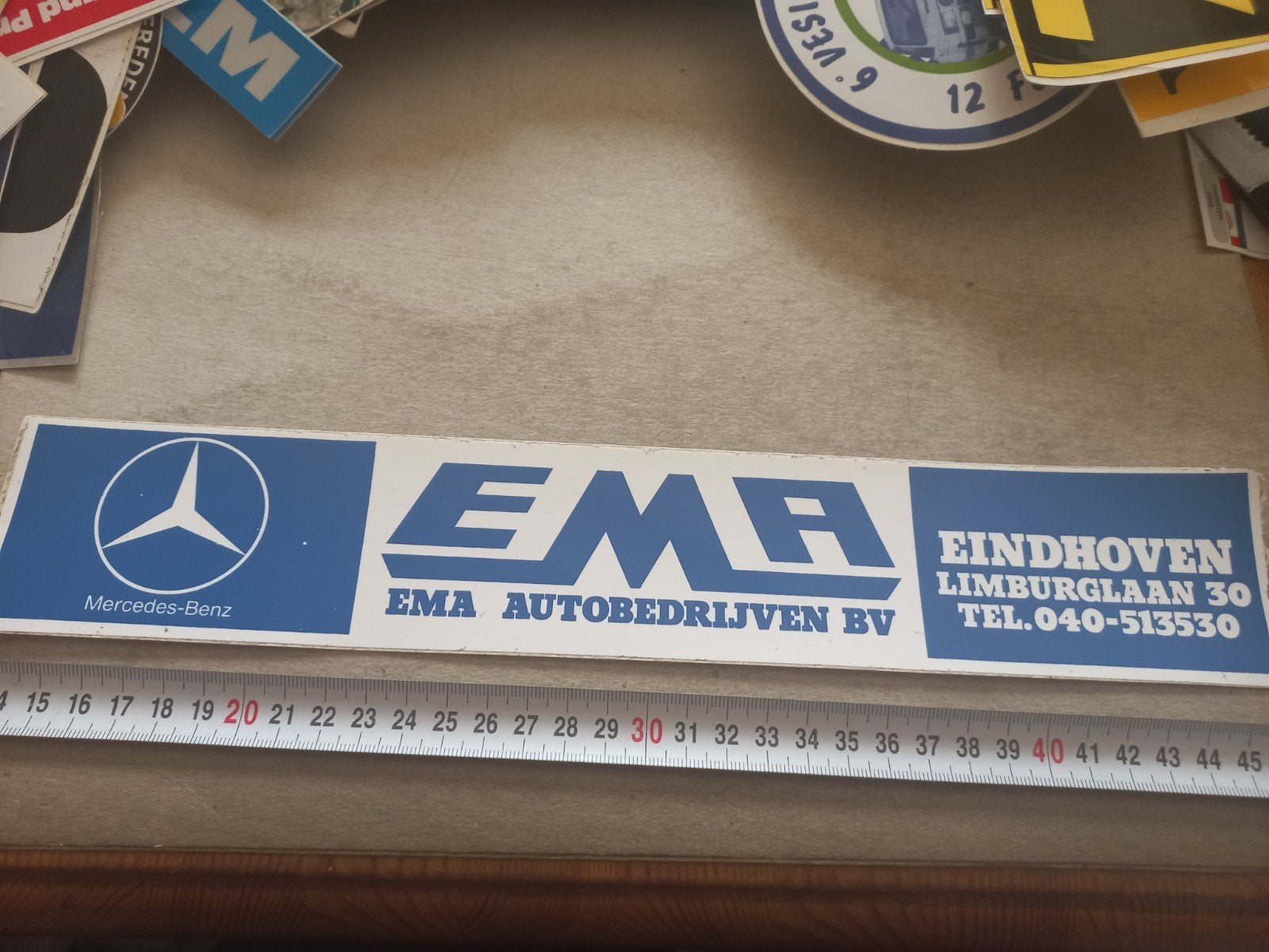 Ema autobedrijven mercedes eindhoven, Ophalen of Verzenden, Zo goed als nieuw