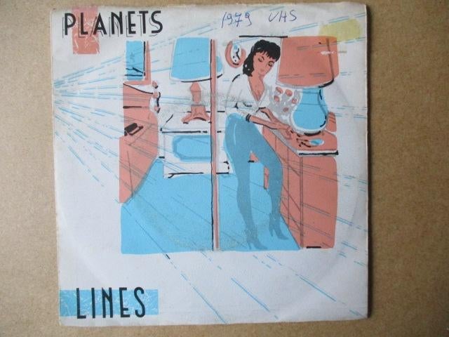 s3916 planets - lines, Ophalen, Gebruikt, Overige genres, 7 inch