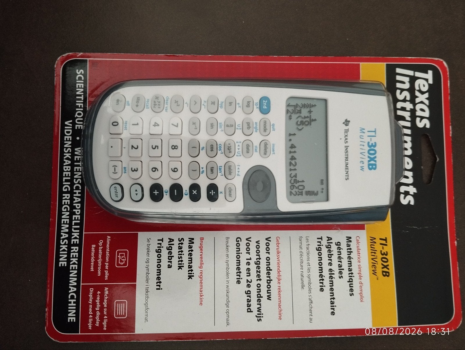 TI-30XB rekenmachine, Diversen, Ophalen, Nieuw