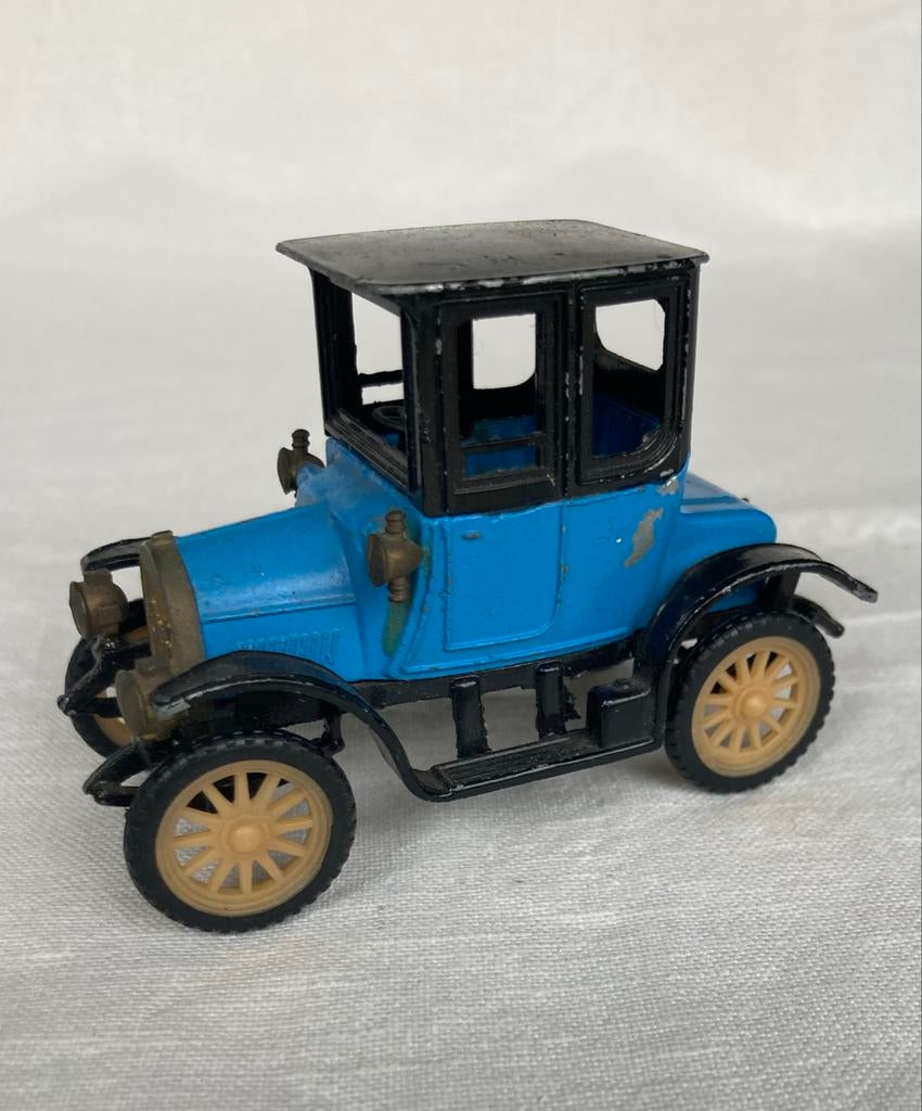 Ziss Modellauto Opel-10/12 Coupe - Blauw (Made in Germany), Overige merken, Gebruikt, 1:50 of kleiner, Auto