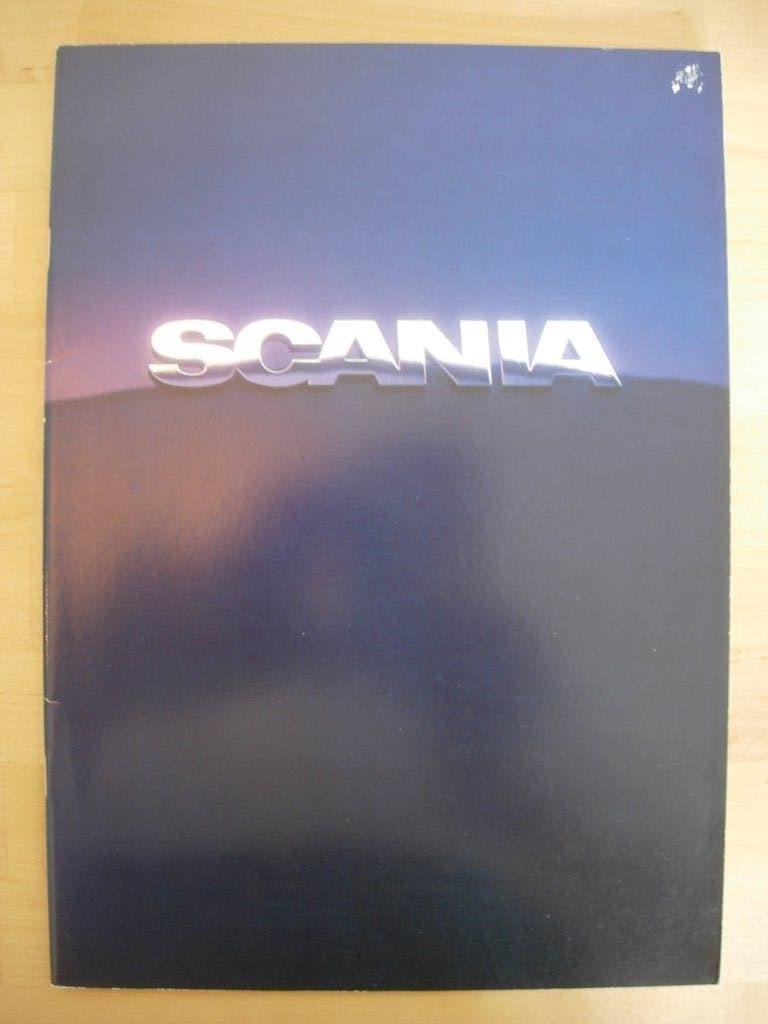 Scania 143 113 93 Brochure 1991 – Torpedo Streamline V8, Verzenden, Zo goed als nieuw, Overige merken, Scania